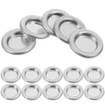 thumbnail image 2 of 50pcs Incienso Cono Burnador Aleación de aluminio Bandeja de cono de incienso pequeño, 2 of 8