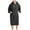 Black, variant on Womens Cover Ups Wraps And Men Solid Color Terry Bathrobe Beach Surfing Swimming Thickened Warm Pocket Beach Hooded Cape Purple One Size