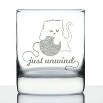 Bevvee Whiskey Rocks Glass 10.25 oz Just Unwind Gifts for Whiskey Enthusiasts Glassware & Drinkware