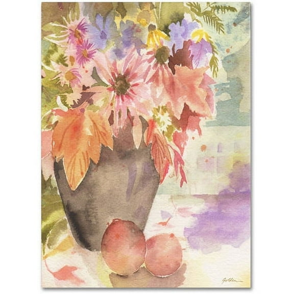 Trademark Fine Art "Autumn Colors" Canvas Art by Sheila Golden