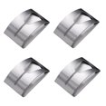 thumbnail image 1 of Juego De 4 Soportes Autoadhesivos Para Toallas De Cocina Montados En La Pared De Acero Inoxidable Gancho Para Colgar Toallas De Cocina Gancho Para Toallas De Mano Para Baño De Cocina Sweethay TO002381-00, 1 of 6