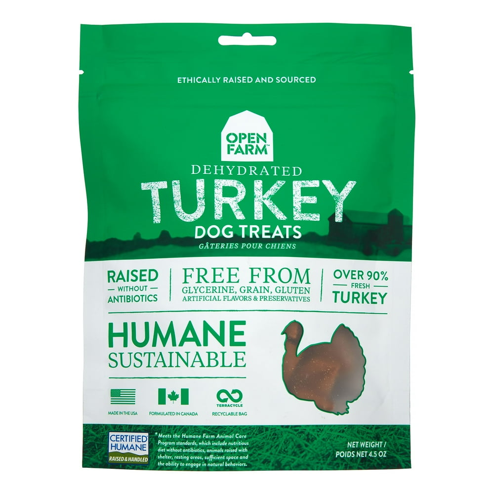Open Farm GrainFree Turkey Dehydrated Dog Treats, 4.5 oz. Walmart