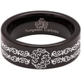 thumbnail image 5 of Oakleaf Knotwork Tungsten Carbide Ring, 5 of 9