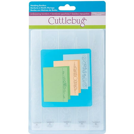Provo Craft Cuttlebug Embossing Border Set, Wedding