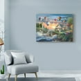 thumbnail image 3 of Trademark Fine Art 'Balloons over Sunset Cove' Canvas Art by Nicky Boehme, 3 of 3