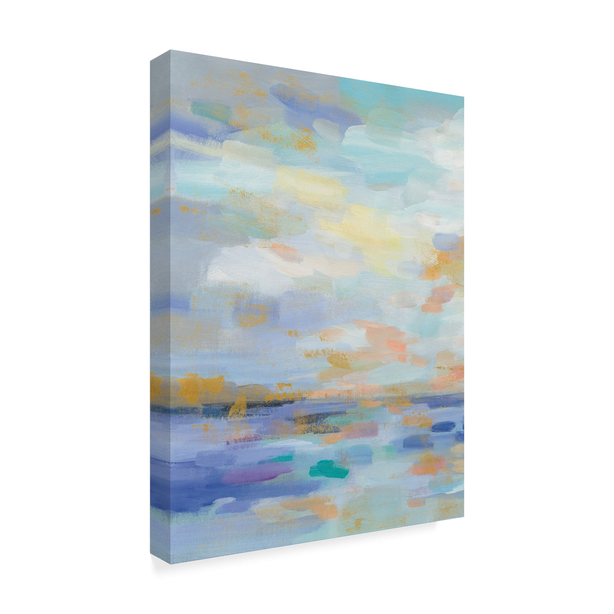 Trademark Fine Art 'Golden Sunrise II' Canvas Art by Silvia Vassileva