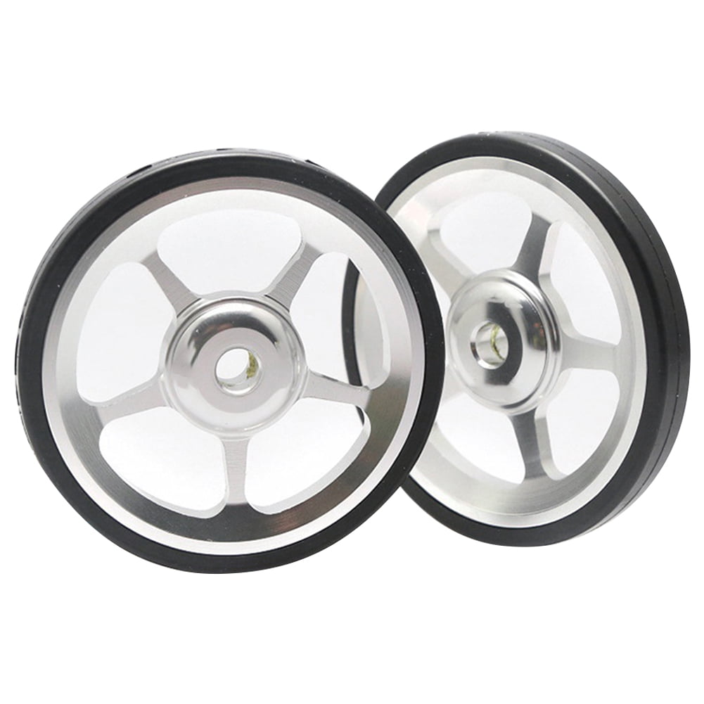 Details about   1pair Easy Wheels Outdoor Replacement For Brompton Super Light Bicycle 29.5g 