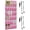 Pink, variant on Over the Door Shoe Organizer with 30 Breathable Mesh Pockets - Large Capacity Closet Storage for Men & Women, Hanging Shoe Rack Organizer (White)