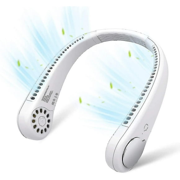 Ssdlv High-quality New Portable Neck Fan Hands-free Leafless Neck Fan A Must-have For Going Out In Summer