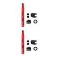 thumbnail image 1 of ZheElen Versatile Tubeless Tire Presta Valve Extender for and Road Bikes 50mm Red 50mm 80mm 2Set, 1 of 6