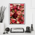 thumbnail image 3 of Kit de Pintura de Diamante Wdftyju 5D DIY Completo Taladro Flores Rosa 40 X 30 cm, 3 of 9