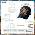 thumbnail image 2 of TELOLY Eagle and Liberty – United States 250Th Anniversary Hat, Adjustable Cotton Printed Patriotic Baseball Cap for Men Women, 2 of 7