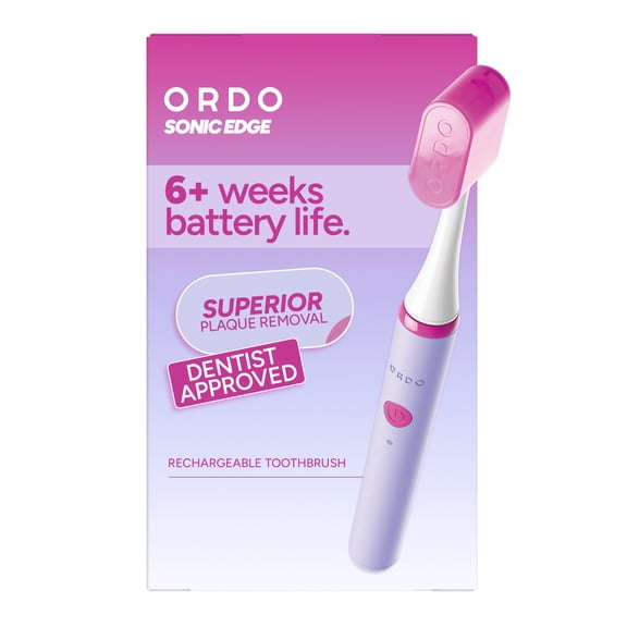 Ordo Sonic Edge Rechargeable Toothbrush - Fiji Fuchsia