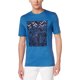 thumbnail image 1 of Michael Kors Camiseta con gráfico de mosaico para hombre, azul, XXX-Large, 1 of 1