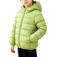 thumbnail image 6 of ITSAME Boys Quilted Puffer Jacket (1-8) Lightweight Hooded Zip Up Winter Warm Coat with Pockets Size 5T, 6 of 6