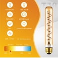 thumbnail image 3 of Bombilla LED Tubular Edison UMLAEN de 18,5 cm, 5W, 2700K, base E26, 3 of 8