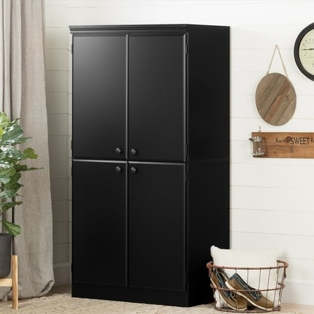 South Shore Morgan 4 Door Storage Cabinet Multiple Finishes