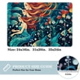 thumbnail image 2 of Mermaid Non-Slip Polyester Indoor Mat Door Rug Machine Washable Indoor Rugs, 2 of 6