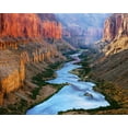 thumbnail image 2 of Gavrilis, John 32x26 Black Ornate Wood Framed with Double Matting Museum Art Print Titled - Mile 52 Colorado River, 2 of 4
