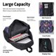 thumbnail image 4 of Disketp Colorful Dinosaur Mochila Estampada de Gran Capacidad con Lonchera y Estuche, Set de 3 Piezas para Estudiantes, 4 of 7