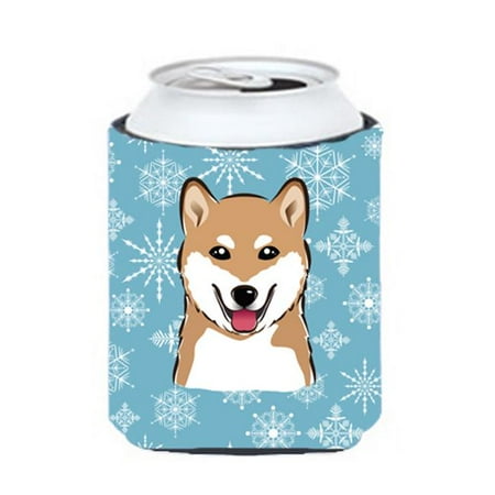 

Snowflake Shiba Inu Can & Bottle Hugger