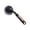 Black, variant on Dishwashing Brush, Steel Wool Dish Scrubber, Stainless Steel Dish Brush with Long Handle, for Cleaning Dishes, Cast Iron, Stock Pots, Pans, Griddles, Grills