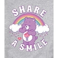 thumbnail image 3 of Care Bears - Share A Smile - Men's Crew Fleece Sweatshirt, 3 of 5