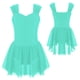 thumbnail image 3 of Ropa de Ballet profesional para niñas, vestido de baile con tutú sin mangas, vestido de leotardos fruncidos, disfraz de bailarina de gimnasia, Ropa de baile, 3 of 5
