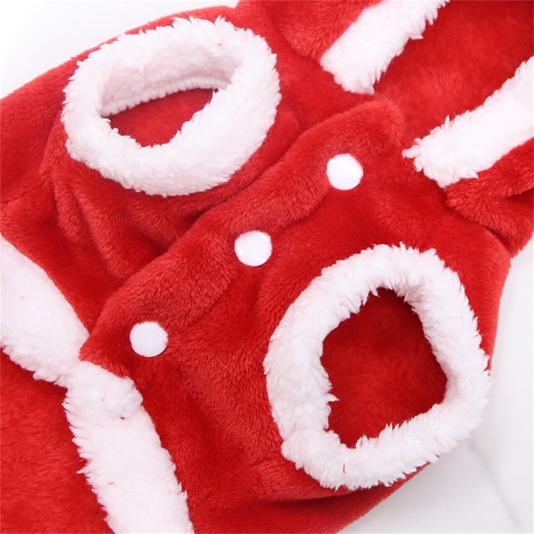 Smallest Materials 2Pcs Pet Dog Christmas Elk Outfit, Small Medium Dog Cat Holiday Clothes ...