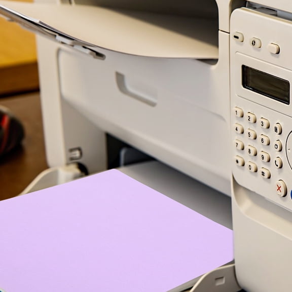 BESTYASH 100pcs Lavender Cardstock Paper for Printing, Crafting, Stationery, Personal and Projects, Paper Sheets