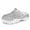 silver, variant on Rhinestone Slip On Sandals EVA Platform Clogs Lightweight Comfortable Casual Shoes