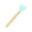 Green, variant on Heart Shaped Silicone Spatula with Wooden Handle, Heat Resistant Food Grade Baking Scraper, Non Stick Kitchen Utensil for Cooking Mixing Stirring Scraping Baking Pastry Cake Decor, Pink