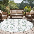 thumbnail image 4 of Sage Green Coastal Round Area Rug 8Ft Washable Large Circle Rugs for Living Room Dorm, Starfish Nautical Ocean Sea Wooden Non-Slip Carpet Floor Mats Indoor Outdoor Carpet Runner Aesthetic Home Decor, 4 of 8