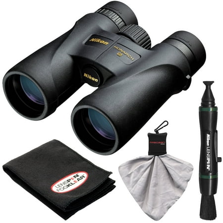 Nikon Monarch 5 10x42 ED ATB Waterproof/Fogproof Binoculars with Case + Cleaning + Accessory