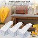 thumbnail image 3 of 10-Pack Double Layer Shoe Rack Organizer for Space-Saving Storage Solutions, 3 of 5