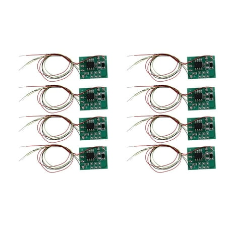 

8Pcs DIY Scale Construction Sand Table Model Circuit Board Traffic Light Signal Model HO Scale Train Railway Miniature