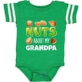 thumbnail image 3 of Inktastic Nuts About My Grandpa Peanut, Almond, Pistachio Boys or Girls Baby Bodysuit, 3 of 5