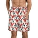 thumbnail image 1 of Balery Roosters Traje de Baño Estilo Hawaiano para Hombre, Shorts de Secado Rápido con Bolsillos-Large, 1 of 6