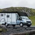 thumbnail image 4 of RICHE Options de Tailles Multiples 1 Pce Housse de Toit Robuste Imperméable Anti-Neige Anti-Taches pour VR pour Autocaravanes Classe A/B/C Roulottes Pop-Up et Campeurs Remorques de Voyage Convient aux VR de 16 Pi à 41 Pi Noir, 4 of 4