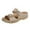 Beige, variant on Slippers for Women,Trendy Slippers For Casual Wear Stylish Open Toe Design With Wedge Heel For Summer Activities Perfectly Paired,Womens Slippers,Army Green,5.5