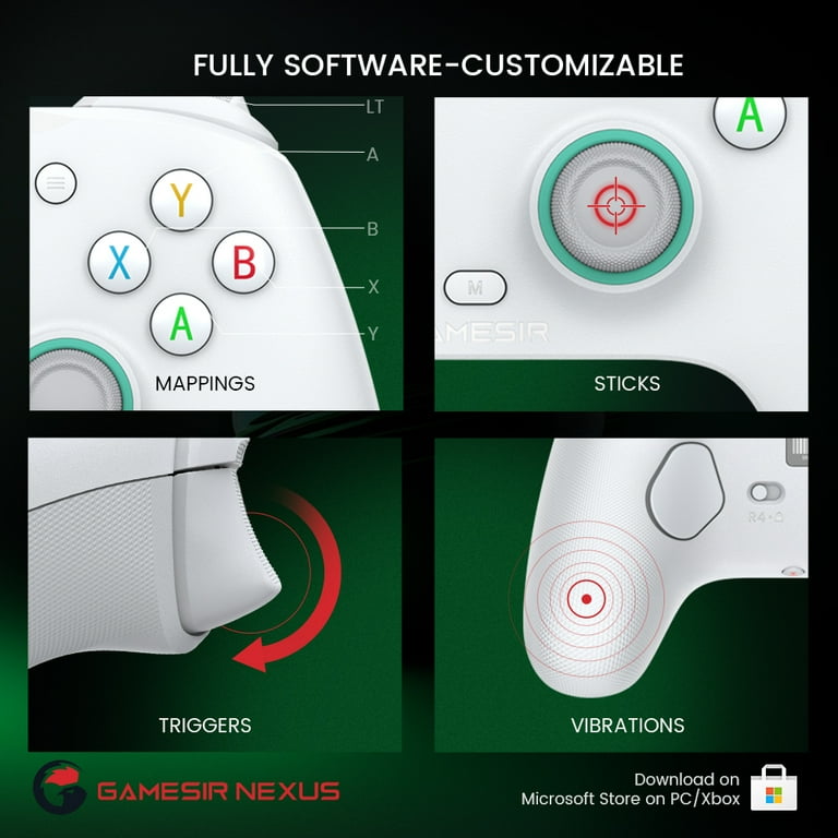 GameSir G7 SE Wired Controller with Hall Effect Sticks for Xbox