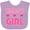 Lavender, variant on Inktastic Nana's Girl Grandchild Girls Baby Bib