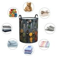 thumbnail image 6 of Fotbe Various Herbs And Spices In Spoons Laundry Basket with Handles, Waterproof Large Laundry Hamper, Wash Bag for Corner Dorm, Rolling Laundry Basket with Handles-Medium, 6 of 8