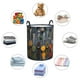 thumbnail image 4 of Balery Various Herbs And Spices In Spoons Cesta de ropa redonda con asas, impermeable, independiente, para ropa, juguetes, dormitorio y familia-Medium, 4 of 6