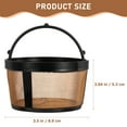 thumbnail image 2 of Coffee Cup Basket Metal Mesh Coffee Filter Coffee Station Essential Coffee Filter Basket, 2 of 8