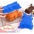 thumbnail image 5 of Easter Silicone Molds, Ngxiha Silicone Cake Soap Silicone Tool Easter Baking Bunny Cake Pans Bunny Chocolate Molds Cute Rabbit Baking Pans Non-Stick Silicone Trays for Baking Easter Day Party, 5 of 9