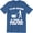 Blue, variant on I'm Not Retired Dog Walking Is Hard Work Funny Dog Lover Men's T-Shirt