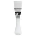 thumbnail image 3 of MeMoi Whatever Knee High Cotton Blend Socks - Girls - Female, 6, White, 3 of 3