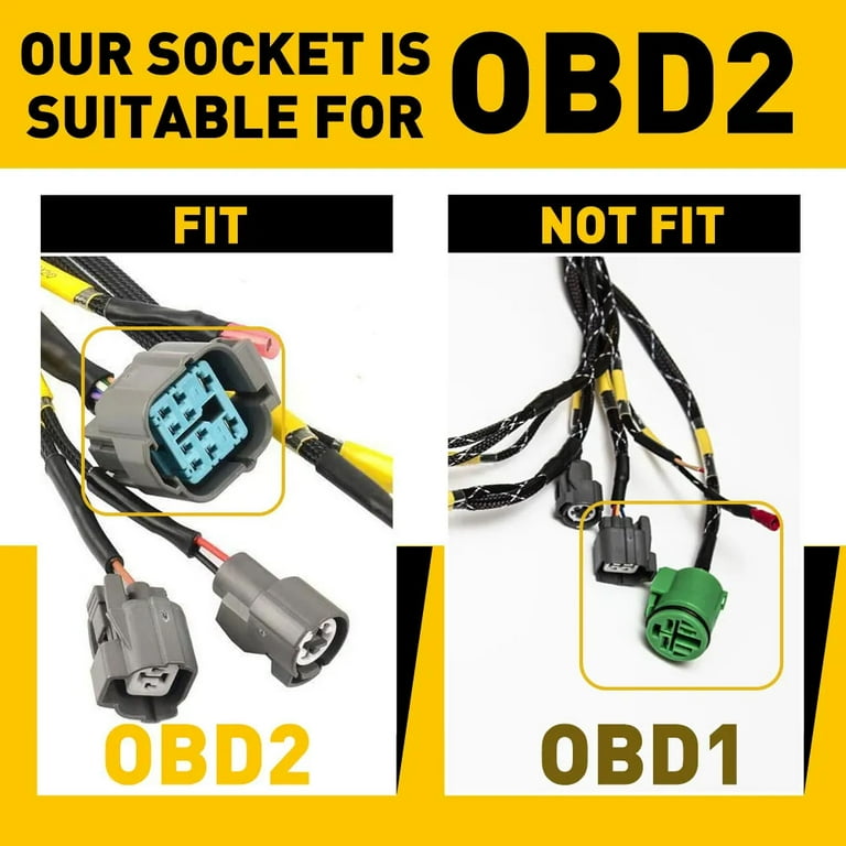 OBD1 Budget D/B-series Tucked Engine Harness For Honda Civic CRX - Foto 7