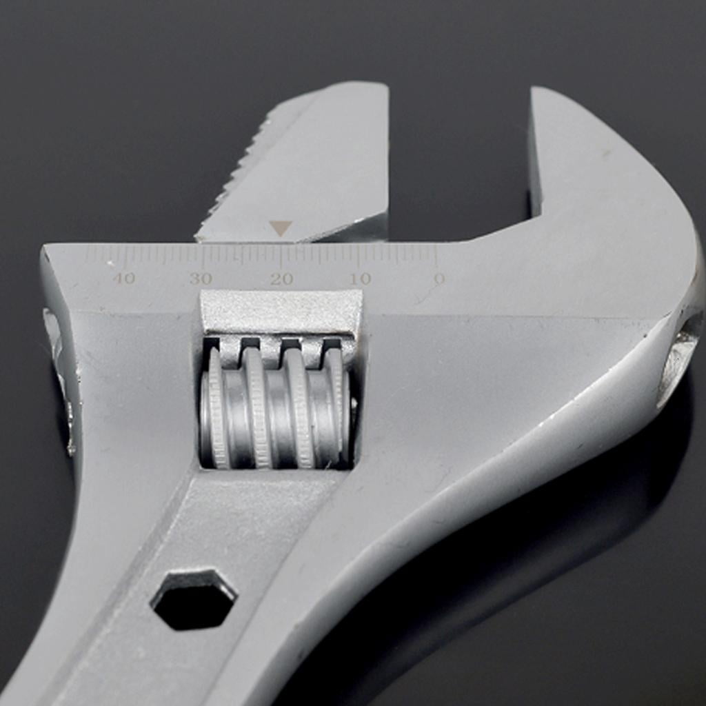 CEORPER 12 Inch Adjustable Wrench Non-slip Handle Maintenance Repairing Hand Tools